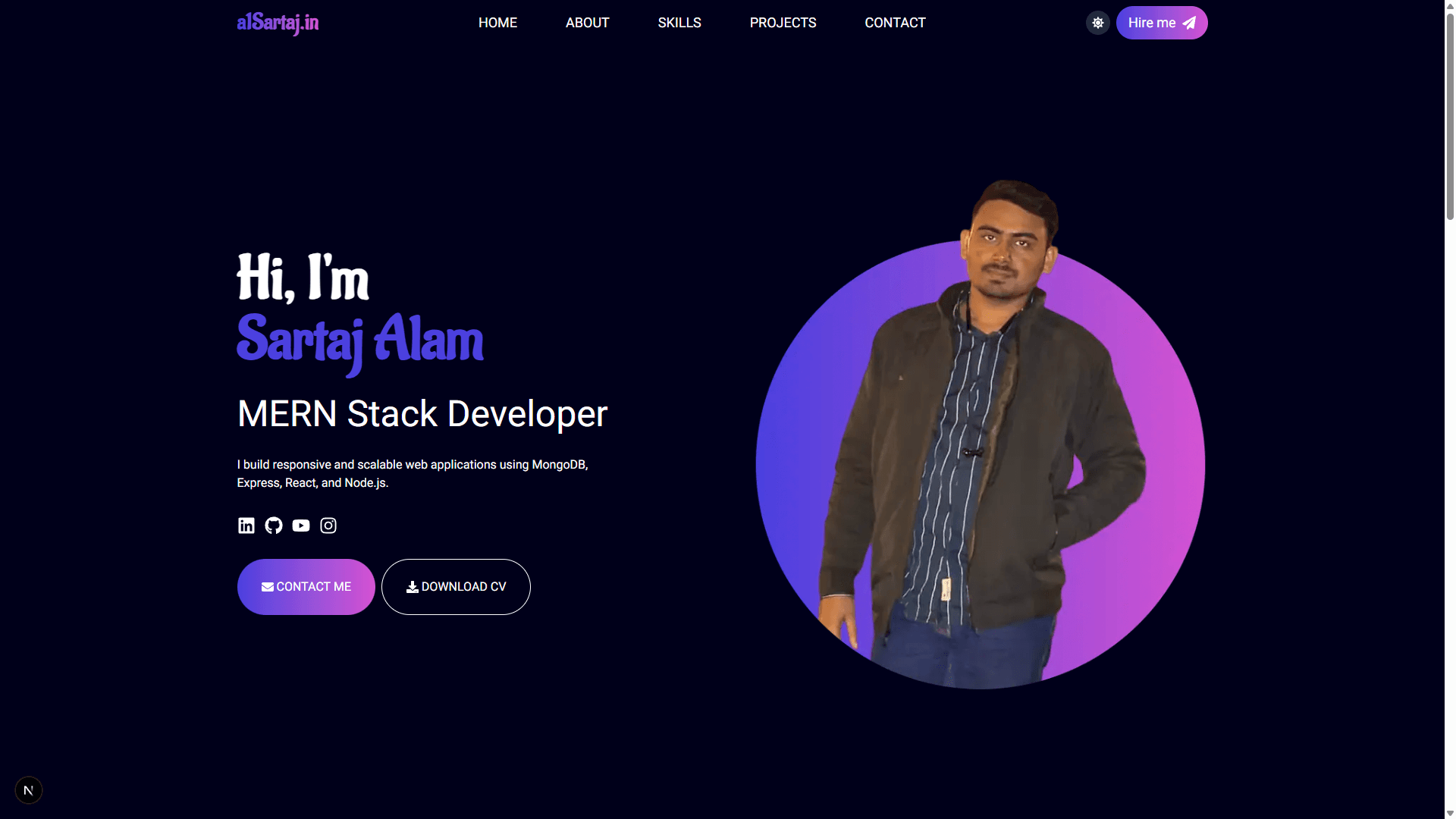 Personal Portfolio Website